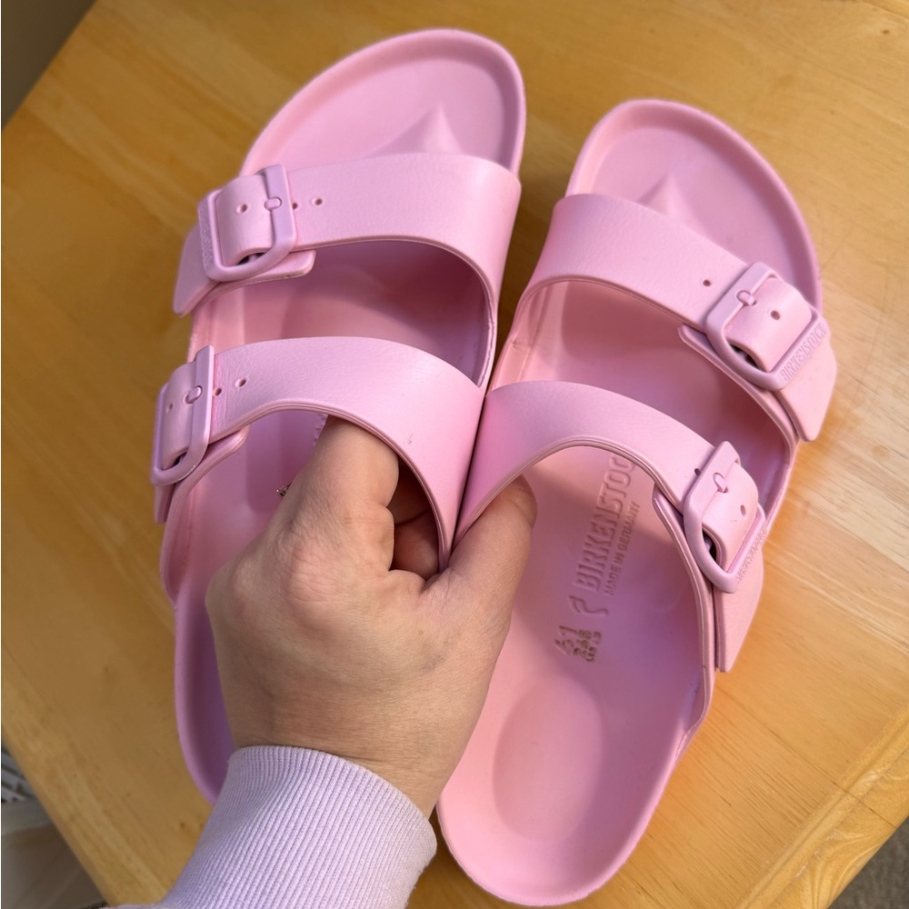 Birkenstock Fondant Pink Slides